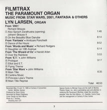 Load image into Gallery viewer, Lyn Larsen : Filmtrax - The Paramount Organ (CD, Album)