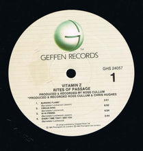 Load image into Gallery viewer, Vitamin Z : Rites Of Passage (LP, Album, SP )