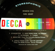 Load image into Gallery viewer, Earl Grant : Spanish Eyes (LP)