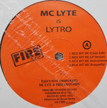 Load image into Gallery viewer, MC Lyte Is Lytro : Ride Wit Me/God Said Lyte (12&quot;, Maxi, Adv)