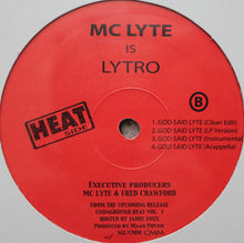 Load image into Gallery viewer, MC Lyte Is Lytro : Ride Wit Me/God Said Lyte (12&quot;, Maxi, Adv)