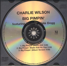 Load image into Gallery viewer, Charlie Wilson Featuring Snoop* &amp; Nate Dogg : Big Pimpin&#39; (CD, Single, Promo)