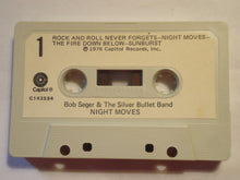Load image into Gallery viewer, Bob Seger And The Silver Bullet Band : Night Moves (Cass, Album, Club, RCA)