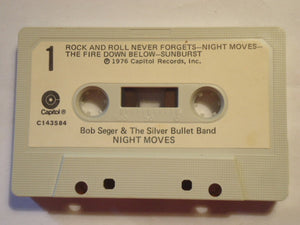 Bob Seger And The Silver Bullet Band : Night Moves (Cass, Album, Club, RCA)