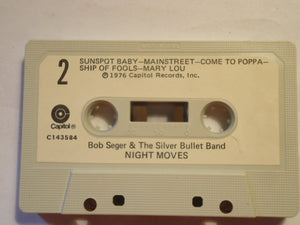 Bob Seger And The Silver Bullet Band : Night Moves (Cass, Album, Club, RCA)
