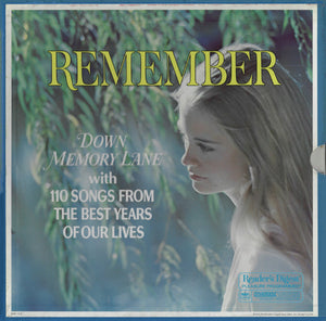 Various : Remember (Down Memory Lane With 110 Songs From The Best Years Of Our Lives) (9xLP, Comp + Box)