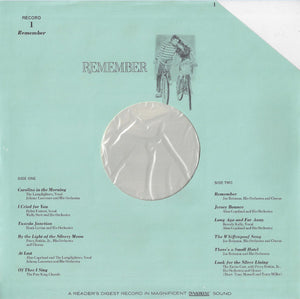 Various : Remember (Down Memory Lane With 110 Songs From The Best Years Of Our Lives) (9xLP, Comp + Box)