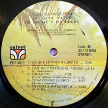 Load image into Gallery viewer, Nuestra Orquesta La Salsa Mayor : De Frente Y Luchando..! (LP, Album)