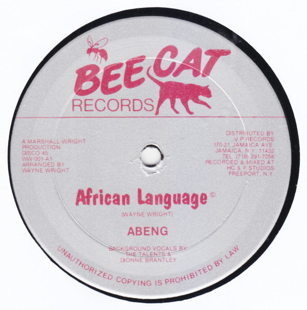 Abeng : African Language (12