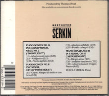 Load image into Gallery viewer, Beethoven* - Rudolf Serkin : Rudolf Serkin Plays Beethoven (CD, Album, RE)