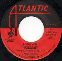 Load image into Gallery viewer, Foreigner : Cold As Ice (7", Single, SP)