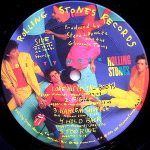 Rolling Stones* : Dirty Work (LP, Album, Pit)