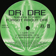 Load image into Gallery viewer, Dr. Dre Featuring Eminem : Forgot About Dre (12&quot;, Promo)