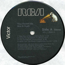 Load image into Gallery viewer, Grey And Hanks : You Fooled Me (LP, Album)