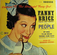 Load image into Gallery viewer, Barbara Brown (3) : Dedicated To That Wonderful Funny Girl... Fanny Brice - Radio's "Baby Snooks" (LP, Album)