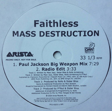 Faithless : Mass Destruction (2x12