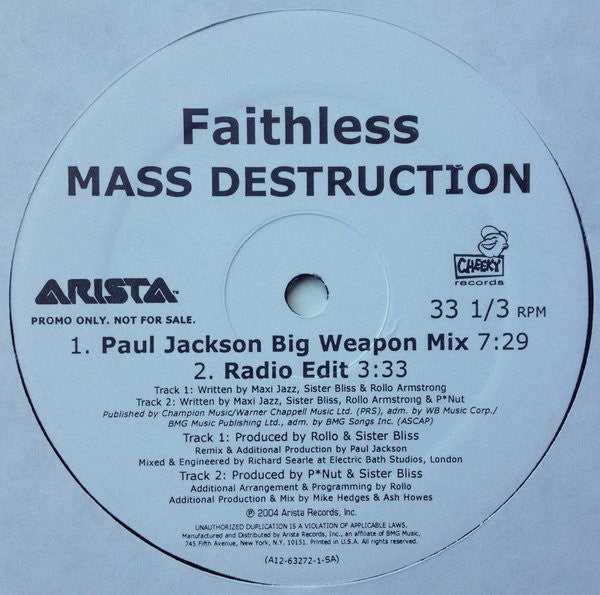 Faithless : Mass Destruction (2x12