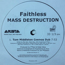 Load image into Gallery viewer, Faithless : Mass Destruction (2x12&quot;, Promo)