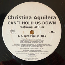 Load image into Gallery viewer, Christina Aguilera Featuring Lil&#39; Kim : Can’t Hold Us Down (12&quot;, Promo)