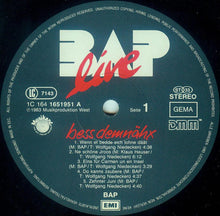 Load image into Gallery viewer, BAP : Live - Bess Demnähx (2xLP, Album)