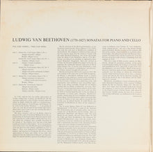 Load image into Gallery viewer, Mstislav Rostropovich, Sviatoslav Richter, Beethoven* : Sonatas For Piano &amp; Cello (2xLP, RP, Gat)