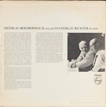 Load image into Gallery viewer, Mstislav Rostropovich, Sviatoslav Richter, Beethoven* : Sonatas For Piano &amp; Cello (2xLP, RP, Gat)