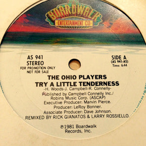 The Ohio Players* / Rox : Try A Little Tenderness / Dddddddance (12", Promo)