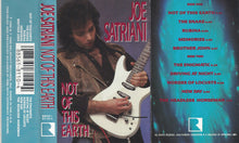Load image into Gallery viewer, Joe Satriani : Not Of This Earth (Cass, Album)