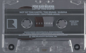 Joe Satriani : Not Of This Earth (Cass, Album)