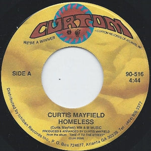 Curtis Mayfield : Homeless (7", Single)