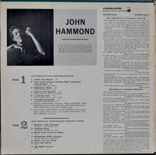 Load image into Gallery viewer, John Hammond* : Mirrors (LP, Album, Mono)