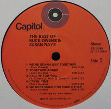 Load image into Gallery viewer, Buck Owens And Susan Raye : The Best Of Buck Owens &amp; Susan Raye (LP, Album, Comp)