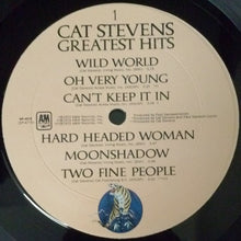 Load image into Gallery viewer, Cat Stevens : Greatest Hits (LP, Comp, Mon)