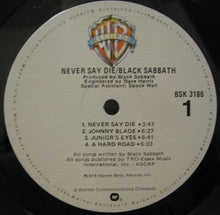 Load image into Gallery viewer, Black Sabbath : Never Say Die! (LP, Album)