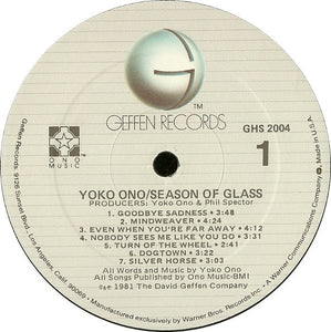 Yoko Ono : Season Of Glass (LP, Album, Spe)