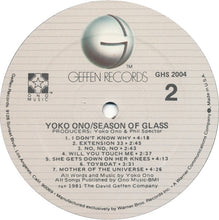 Load image into Gallery viewer, Yoko Ono : Season Of Glass (LP, Album, Spe)