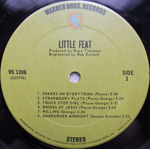 Little Feat : Little Feat (LP, Album, Ban)