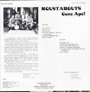 Roustabouts* : Gone Ape! (LP, Album)