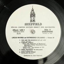 Load image into Gallery viewer, Lincoln Mayorga : Lincoln Mayorga &amp; Distinguished Colleagues - Volume III (LP, Album, Ltd, Whi)