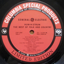 Load image into Gallery viewer, Various : Hum-N-Strum / The Best Of Folk And Country (2xLP, Comp, Ltd)
