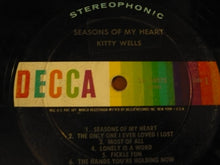 Load image into Gallery viewer, Kitty Wells : Seasons Of My Heart  (LP, Album)