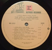 Load image into Gallery viewer, The Stills-Young Band : Long May You Run (LP, Album, Jac)