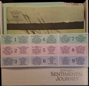 Various : Let's Take A Sentimental Journey:  Warm And Wonderful Musical Memories For Listening And Relaxation (9xLP, Comp, Roc + Box)