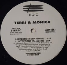 Load image into Gallery viewer, Terri &amp; Monica : Intentions (12&quot;, Promo)