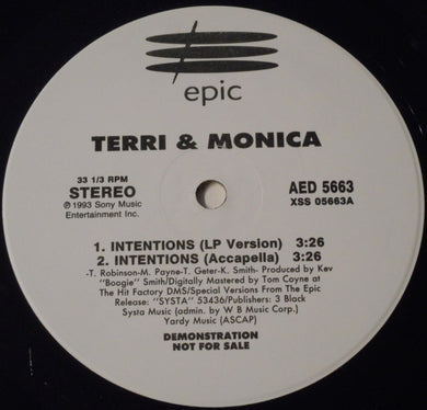 Terri & Monica : Intentions (12