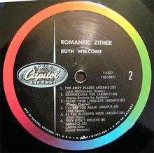 Load image into Gallery viewer, Ruth Welcome : Romantic Zither (LP, Album, Mono)