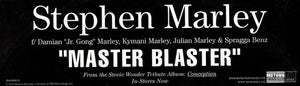 Stephen Marley : Master Blaster (12")