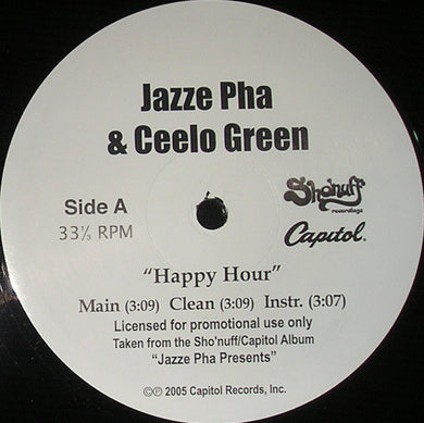 Jazze Pha & Cee-Lo : Happy Hour (12