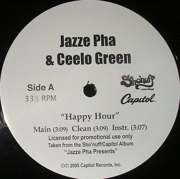 Jazze Pha & Cee-Lo : Happy Hour (12