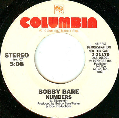 Bobby Bare : Numbers (7